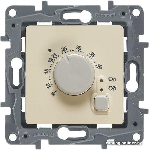 Терморегулятор Legrand Etika 672330 (слоновая кость)