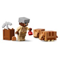 Конструктор LEGO Minecraft 21269 Экспедиция на рудник Броненосец