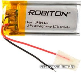 Аккумулятор Robiton LP401430 120 mAh 1 шт