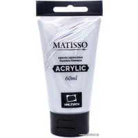 Акриловая краска Малевичъ Matisso 617142 (60 мл, серебро)