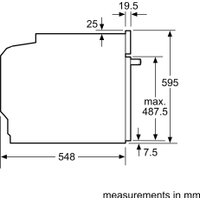 Электрический духовой шкаф Siemens iQ300 HB272ABB0