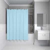 Шторка-занавеска для ванны IDDIS P07PE18i11 (голубой)