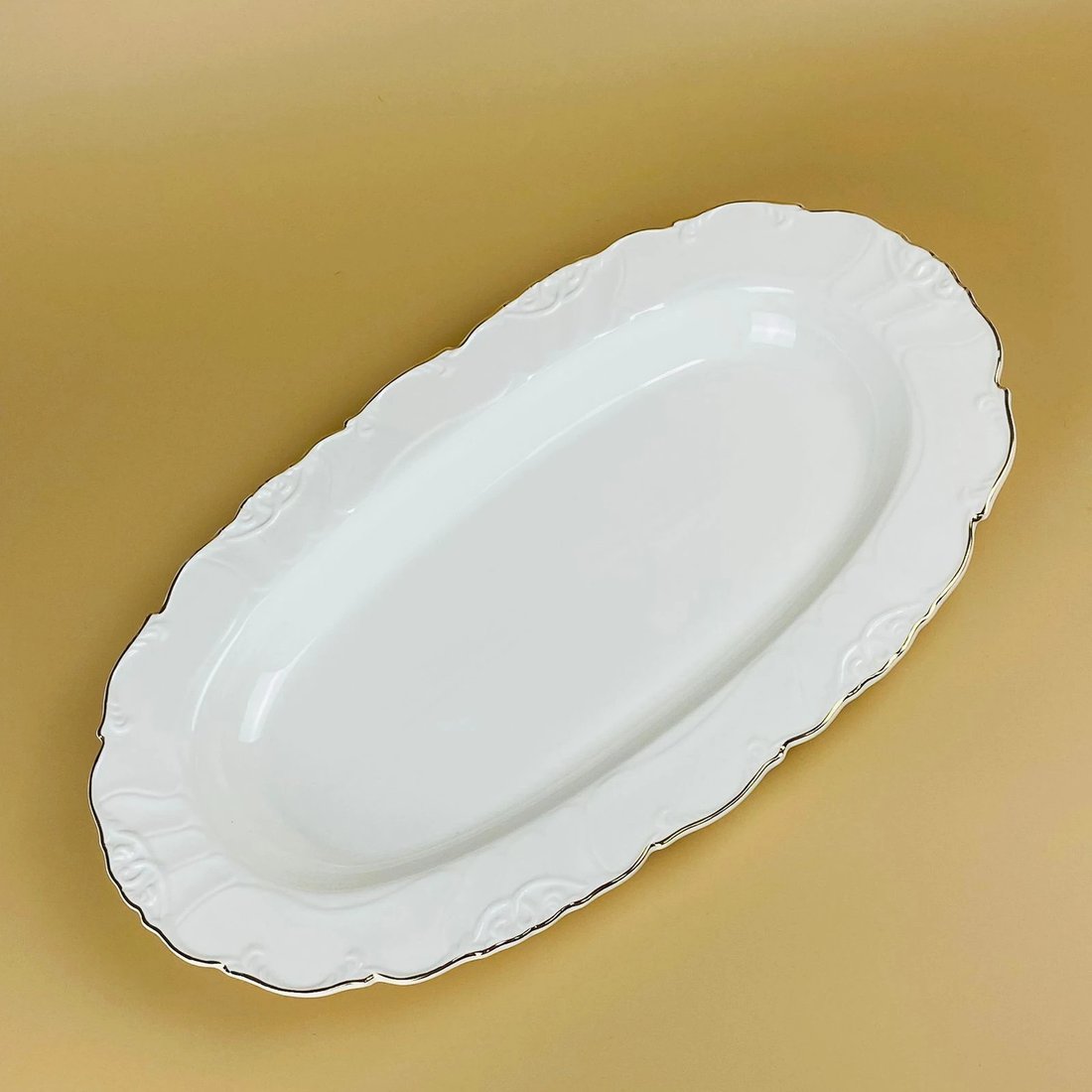 

Блюдо Lenardi Крокус золото 109-266