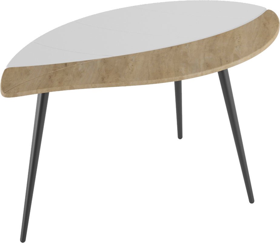 

Журнальный столик Калифорния мебель Лайм (дуб сонома/белый)