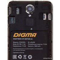 Телефон Digma Citi Motion 4G (черный)