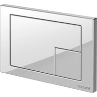 Унитаз подвесной Cersanit Brasko Slim 64824 + Aqua Prime М 50 68179 с кнопкой Corner 64077 (кнопка белый)