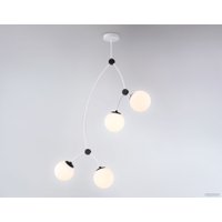 Подвесная люстра Ambrella light Traditional TR2572/4 WH/BK