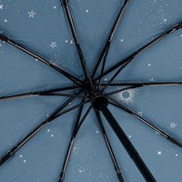 Зонт Rain Berry 734-23335.1 (черный/голубой)