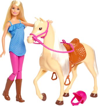 Barbie Horse and Doll FXH13