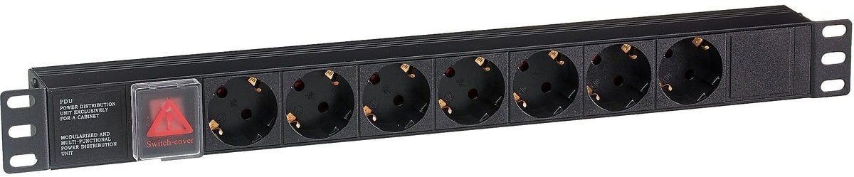 

Блок розеток ExeGate ServerPro PDU-19H703 Al-7S-C20-SW