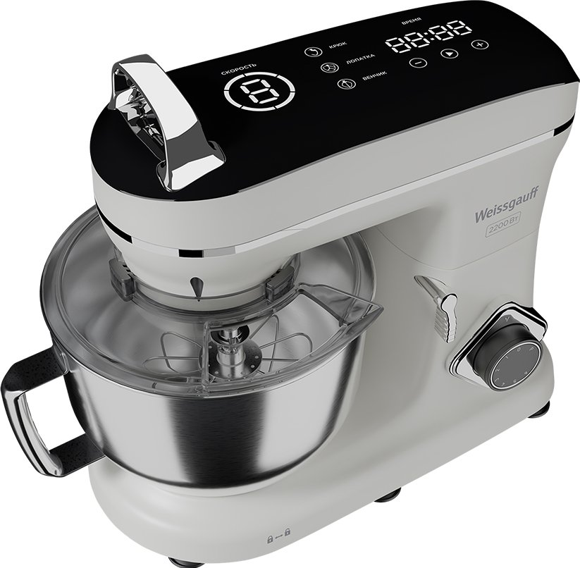 

Планетарный миксер Weissgauff WSM 228 PDW Touch Screen Pro