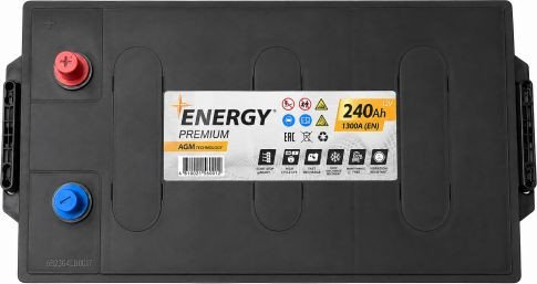 Автомобильный аккумулятор Energy Premium AGM...
