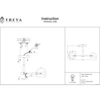 Подвесная люстра F-Promo Trisha FR5032CL-03B