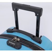 Чемодан-спиннер Ecotope Динозавр 324-S-1-16-NAV (голубой)