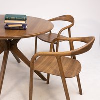 Кухонный стол AksHome Оксфорд 86965 (дуб натуральный/покрытие коньяк)