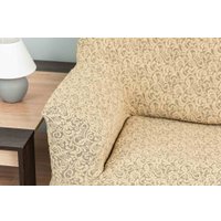 Пледы, покрывала Софатэкс Комфорт Люкс Венеция без оборки 01087 (песок)