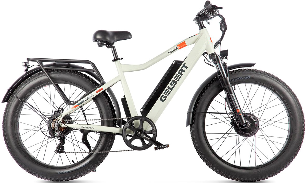 

Электровелосипед Gelbert Pegas 4 DUAL PRO MAX (бежевый)