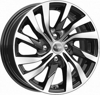 Литые диски K&K КС882 15x6" 4x100мм DIA 60.1мм ET 50мм Алмаз черный