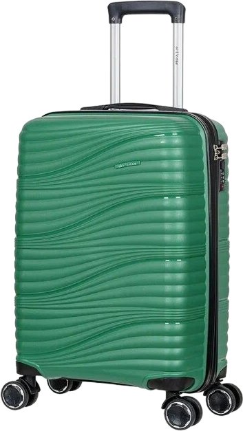 

Чемодан-спиннер L'Case Navana HV-S 58 см (темно-зеленый)