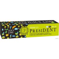 Зубная паста PresiDent 12+ Juicy lime (50 RDA) 70 г