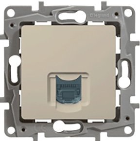 

Розетка телефонная Legrand Etika 6 723 40 (слоновая кость)