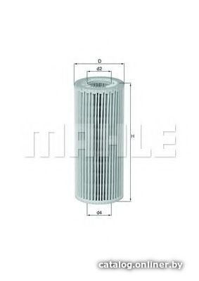 Масляный фильтр Knecht OX381D