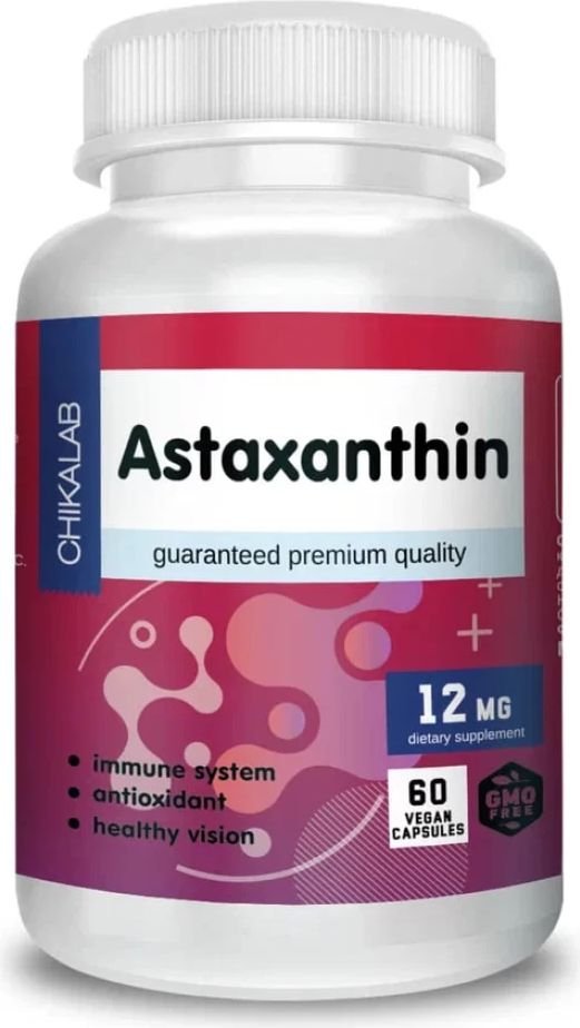 

Витамины, минералы Chikalab Астаксантин/Astaxanthin (60 капсул)