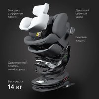 Детское автокресло Happy Baby Reex isofix (graphite)