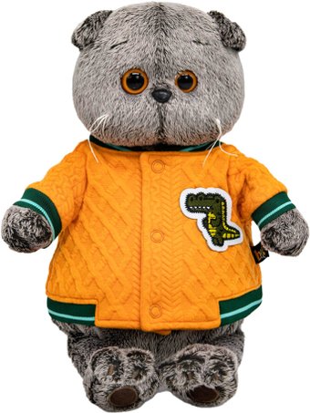 Классическая игрушка BUDI BASA Collection Басик в бомбере с крокодилом Ks22-263
