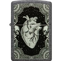 Зажигалка Zippo Iron Stone Heart Design 48720