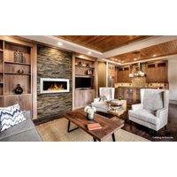 Биокамин BiokominkiGMT 900x400 (белый, со стеклом)