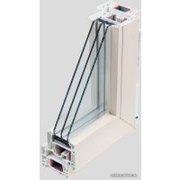 Окно ПВХ Rehau Intelio 80 2080x1430 П/О+Г+П/О СП2Э