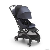 Коляска прогулочная «книга» Bugaboo Butterfly (black/stormy blue)