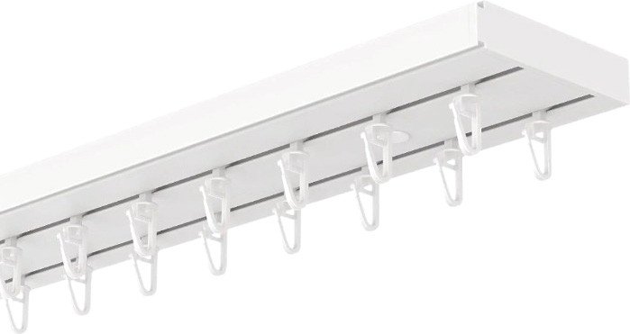 

Карниз для штор Эскар Эконом 2-рядный 280008320 (320см, белый)