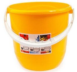 Ведро Berossi Practic ИК 15234000 12 л (солнечный)