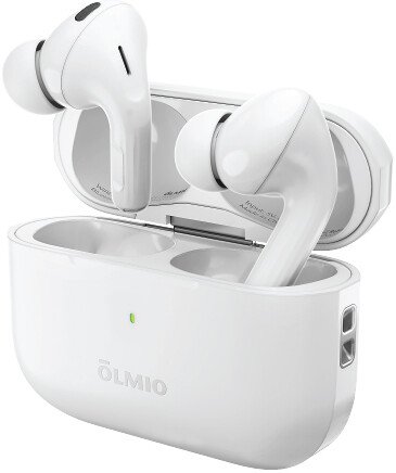 Наушники Olmio TWE-23 (белый)