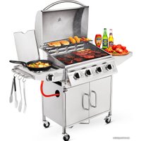 Газовый гриль для дачи Koler Relish v2 (серебристый)