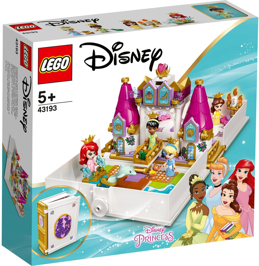 

Конструктор LEGO Disney Princess 43193 Книга сказочных приключений Ариэль, Белл