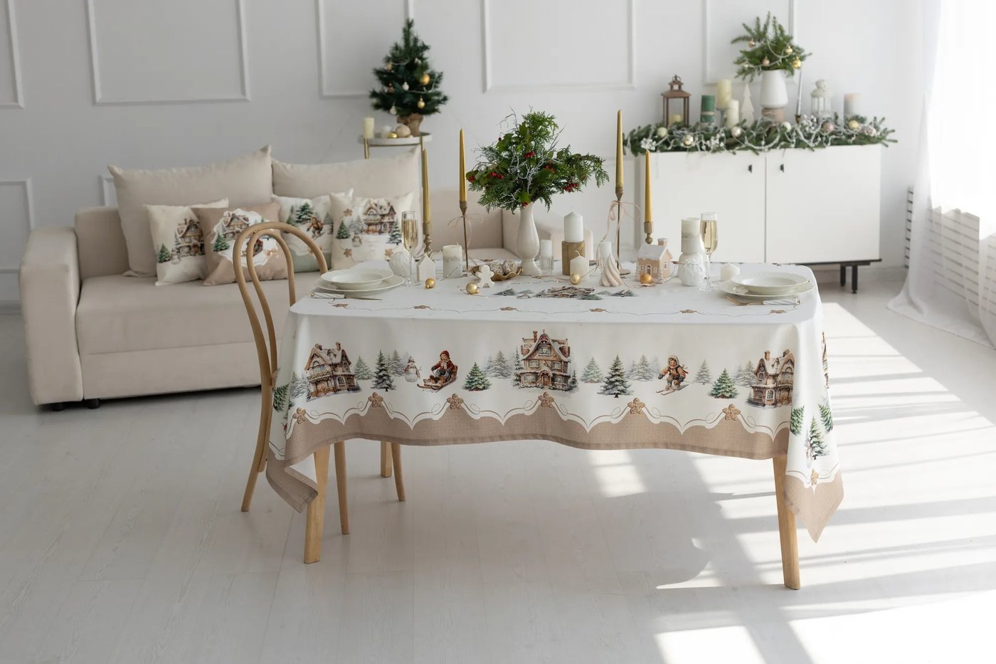 

Скатерть Listelle Пряничный домик 515602