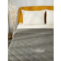 Покрывало Vip Camilla 150-200 (ромб, светло-серый)