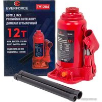 Бутылочный домкрат Everforce EF-T91204 12т