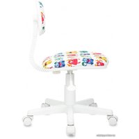 Компьютерное кресло Бюрократ CH-W201NX (белый монстры/пластик белый)