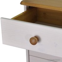 Комод Диприз Ром 6 ящиков Д 20035.1 (белый воск/антик)