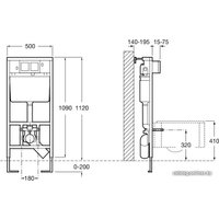 Инсталляция для унитаза Roca In-Wall Duplo WC [89009000K] в Могилеве