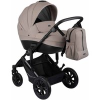 Универсальная коляска Indigo Coin (3 в 1, бежевый)