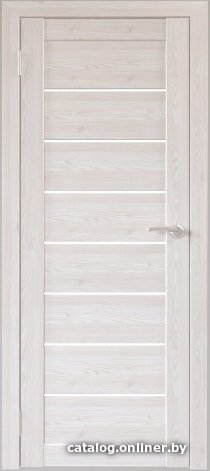 Межкомнатная дверь Юни Бона 01 60x200 (лиственица сибиу/стекло белое)