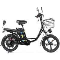 Электровелосипед Eltreco Khan 1 (черный)