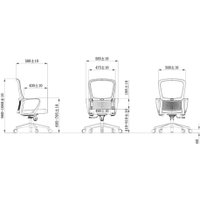 Офисное кресло SitZone U-069B