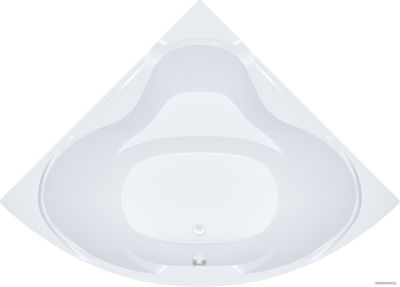 Ванна Triton Троя 150x150 (с каркасом, экраном и сифоном)
