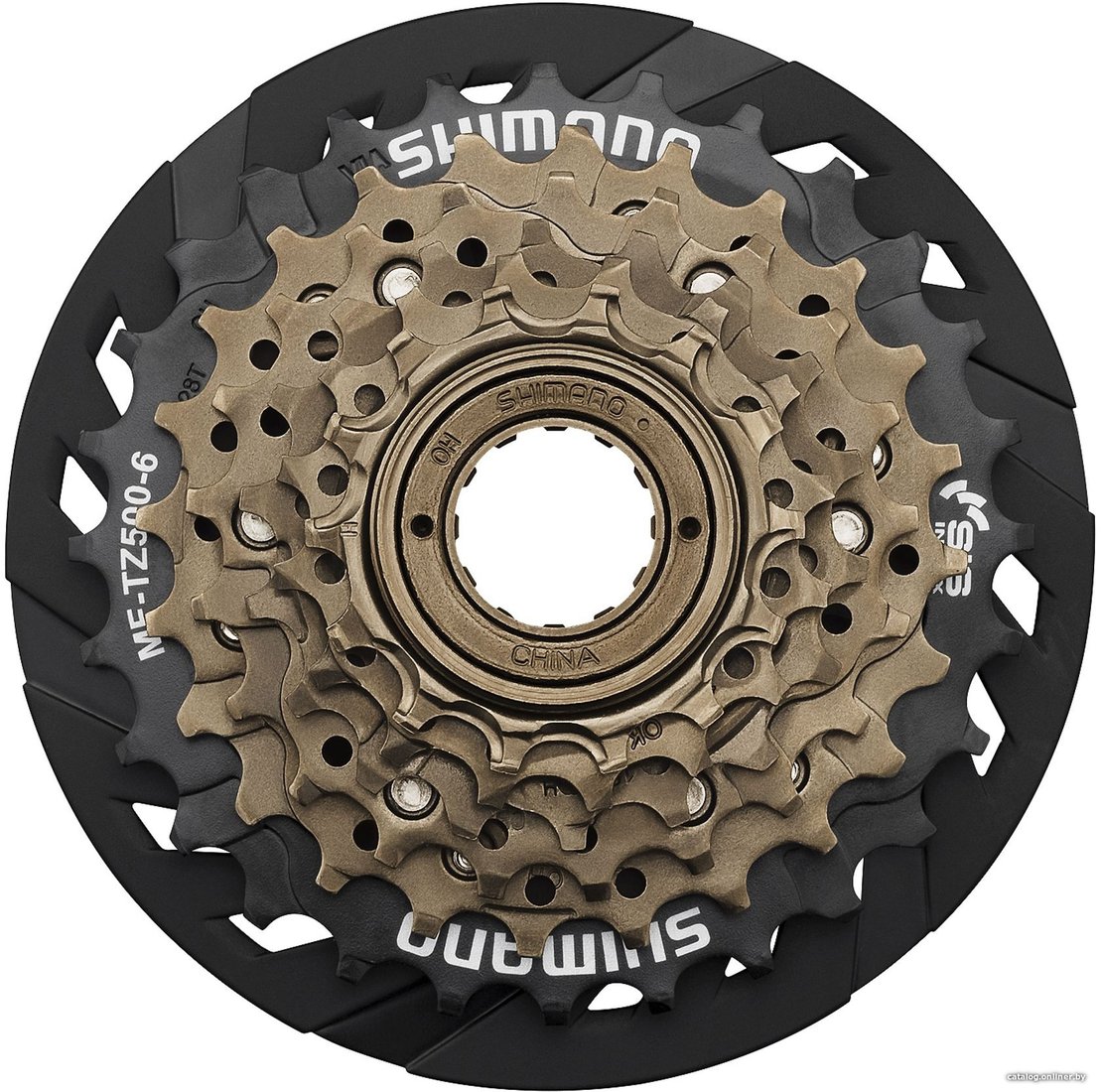 Трещотка Shimano Tourney MF-TZ500-6-CP 14-28T